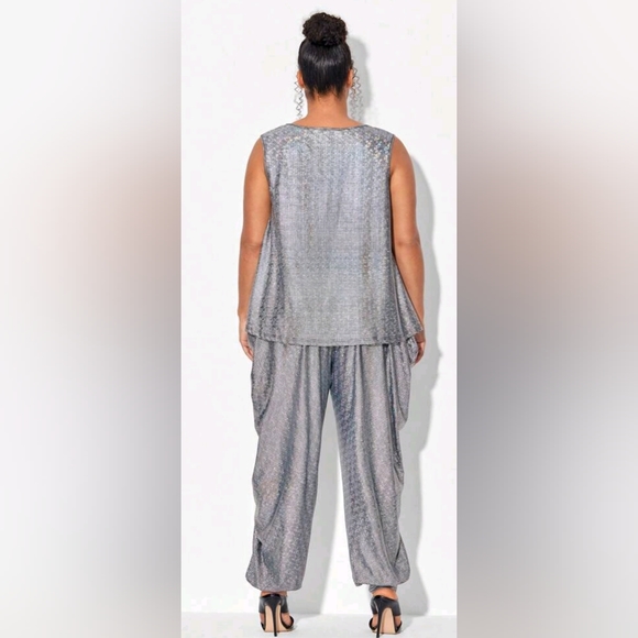 Plus sequin tank top and pants size 2xl - Picture 5 of 5
